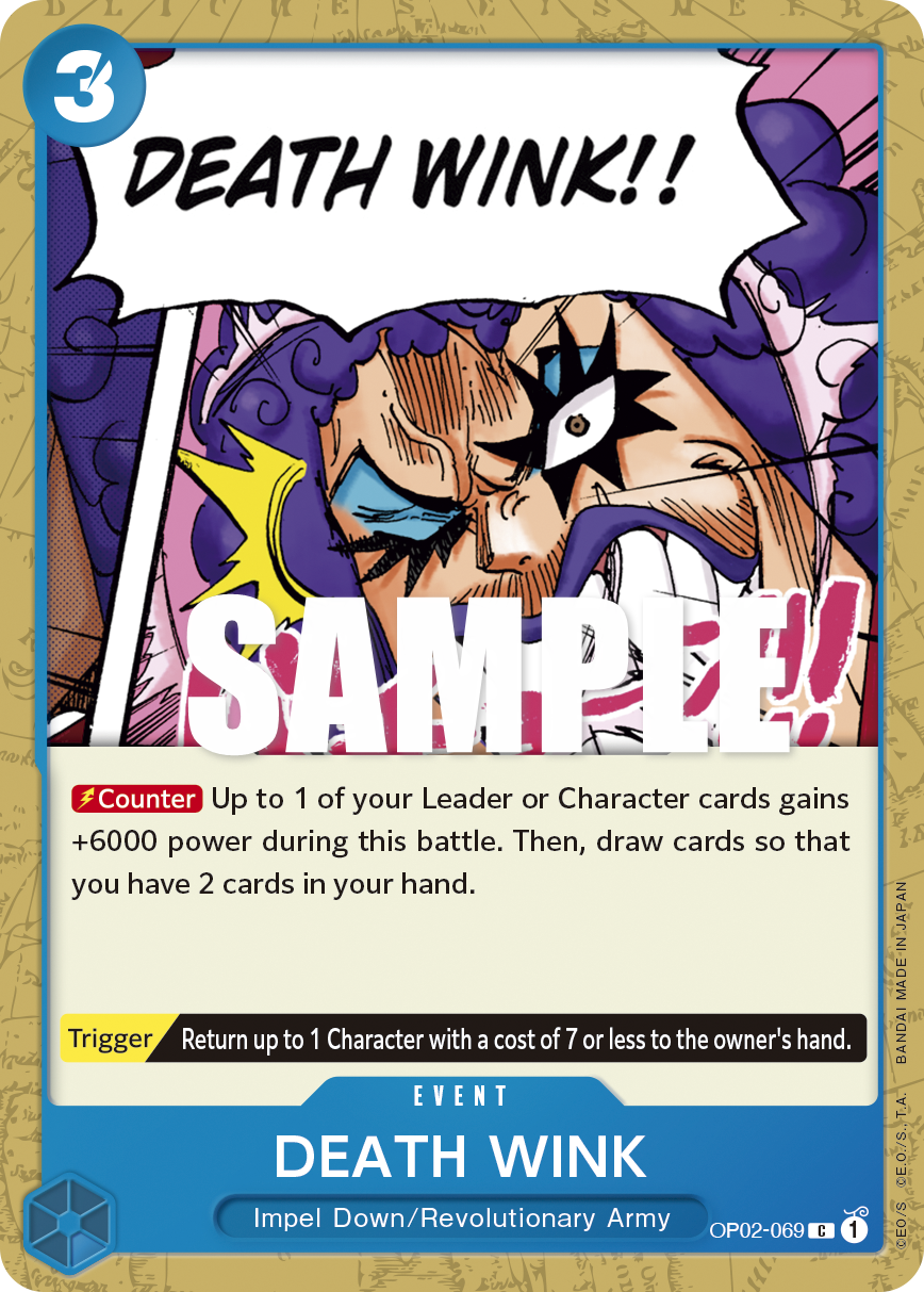 OP02-069 | C | EVENT DEATH WINK