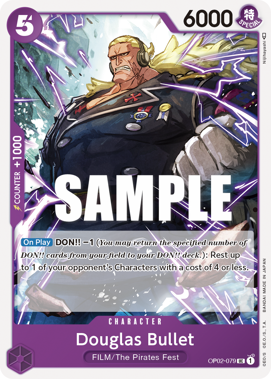 OP02-079 | UC | CHARACTER Douglas Bullet