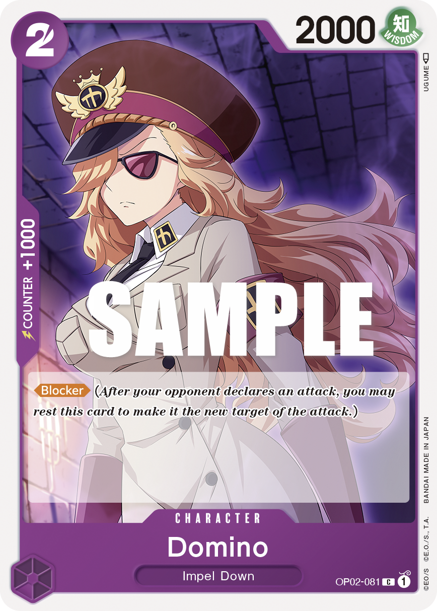 OP02-081 | C | CHARACTER Domino