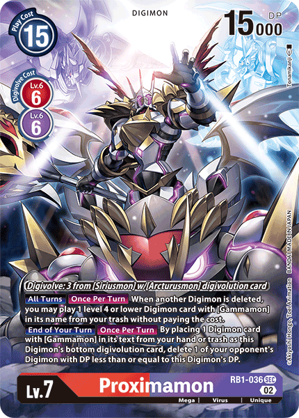 Resurgence Booster RB1-036 Proximamon Alternate Art