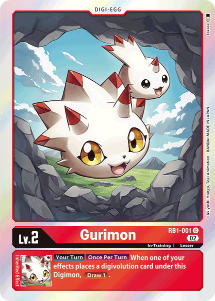 Resurgence Booster RB1-001 Gurimon