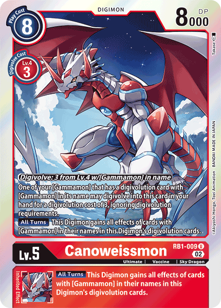 Resurgence Booster RB1-009 Canoweissmon