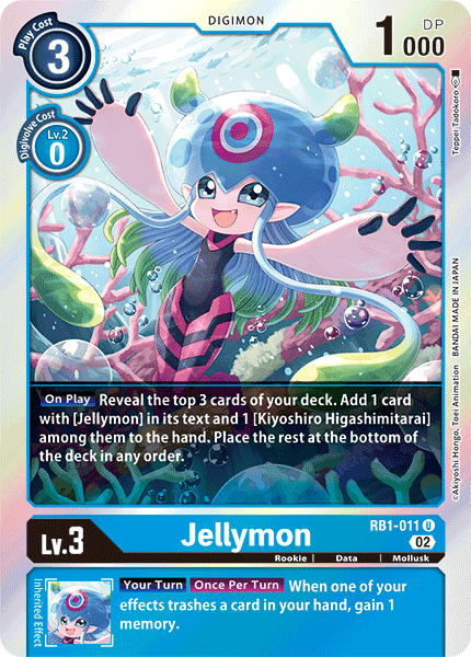 Resurgence Booster RB1-011 Jellymon