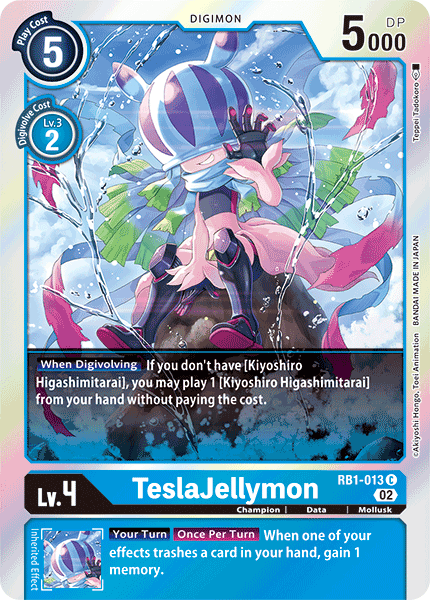 Resurgence Booster RB1-013 TeslaJellymon