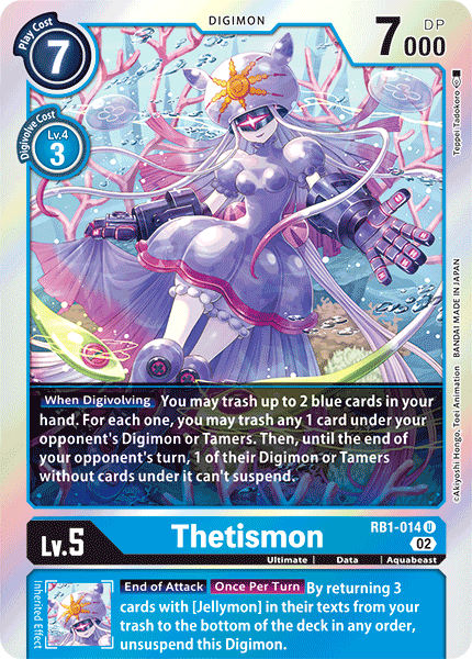 Resurgence Booster RB1-014 Thetismon