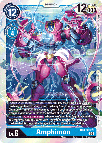 Resurgence Booster RB1-016 Amphimon