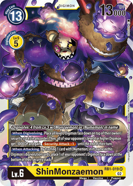 Resurgence Booster RB1-019 ShinMonzaemon