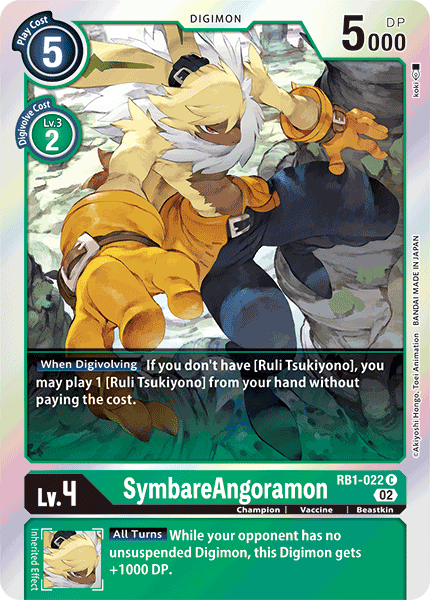 Resurgence Booster RB1-022 SymbareAngoramon