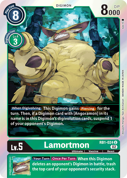 Resurgence Booster RB1-024 Lamortmon