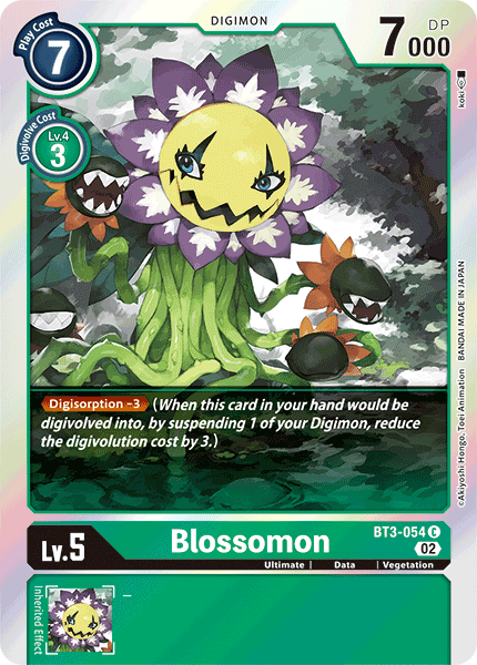 Resurgence Booster BT3-054 Blossomon Alternative Art