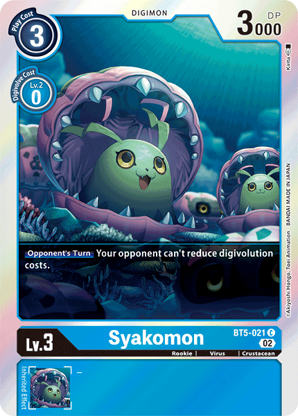 Resurgence Booster BT5-021 Syakomon Alternative Art