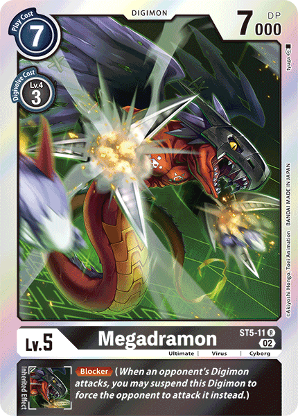 Resurgence Booster ST5-11 Megadramon Alternative Art