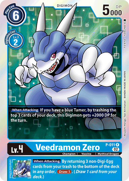 Resurgence Booster P-011 Veedramon Zero Alternative Art