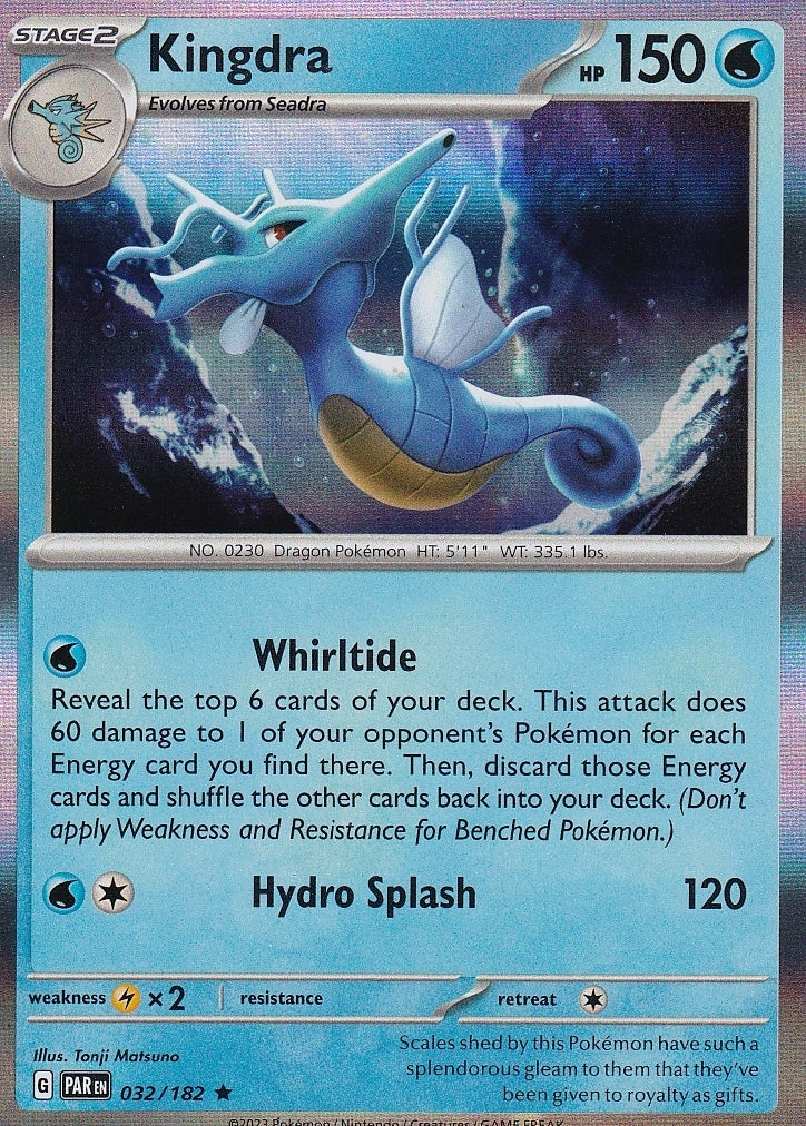 Scarlet & Violet Paradox Rift 032/182 Kingdra