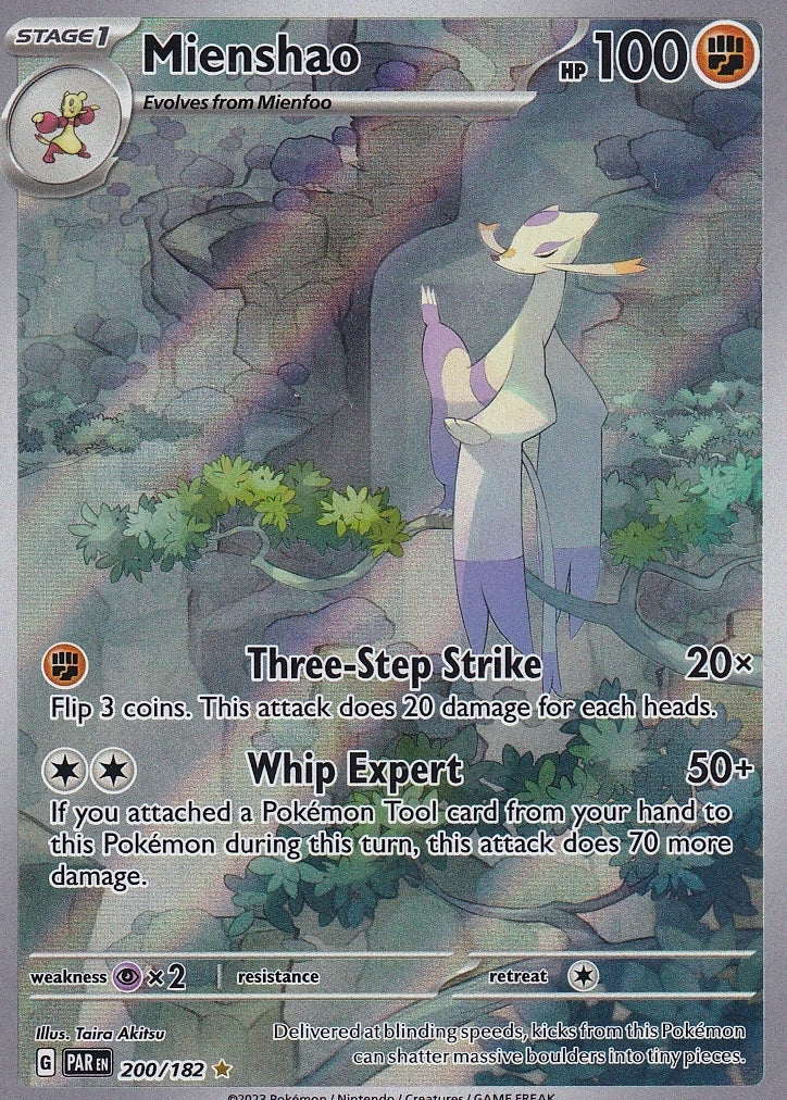 Scarlet & Violet Paradox Rift 200/182 Mienshao