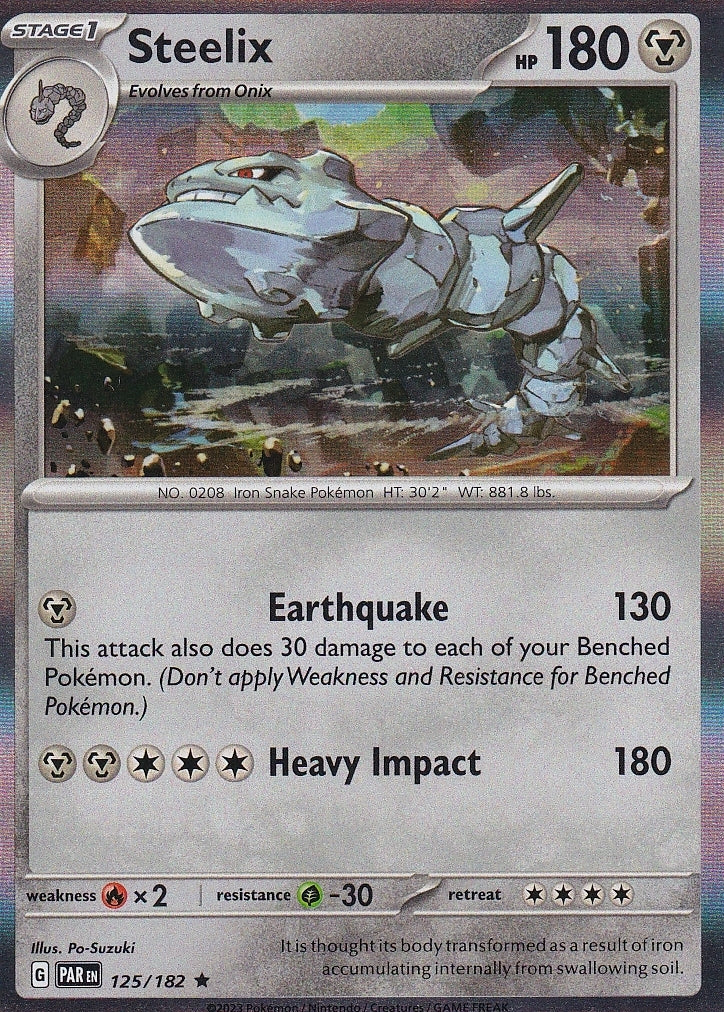 Scarlet & Violet Paradox Rift 125/182 Steelix