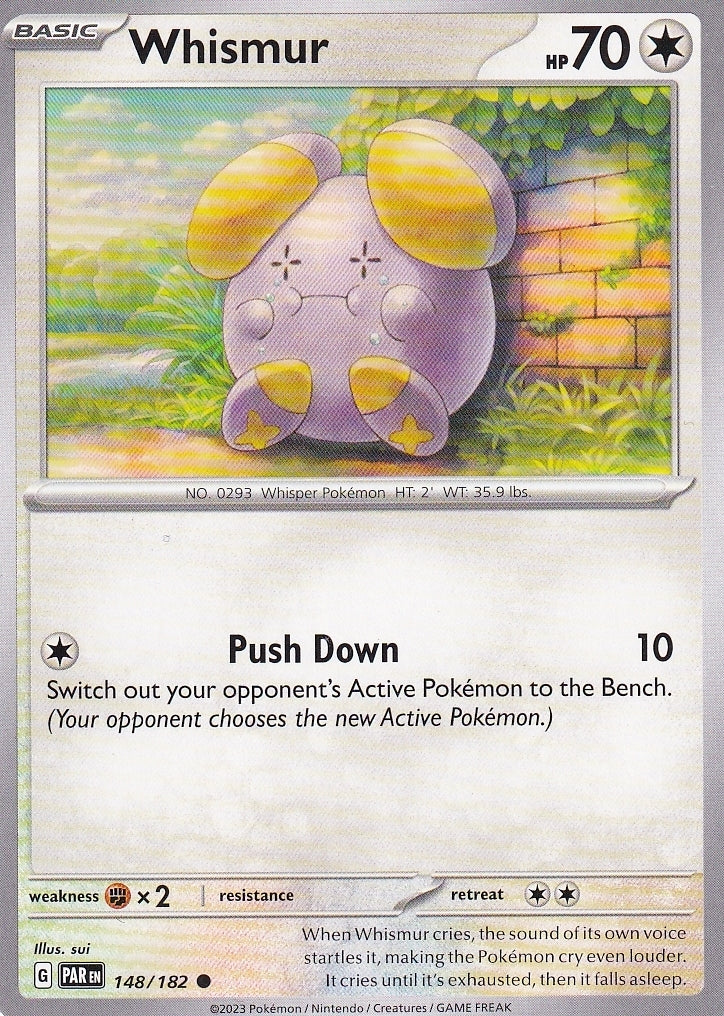 Scarlet & Violet Paradox Rift 148/182 Whismur