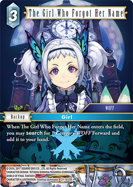 Final Fantasy Opus XXI - 21-033 The Girl Who Forgot Her Name
