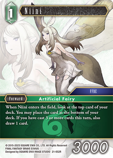 Final Fantasy Opus XXI - 21-052 Niini Foil