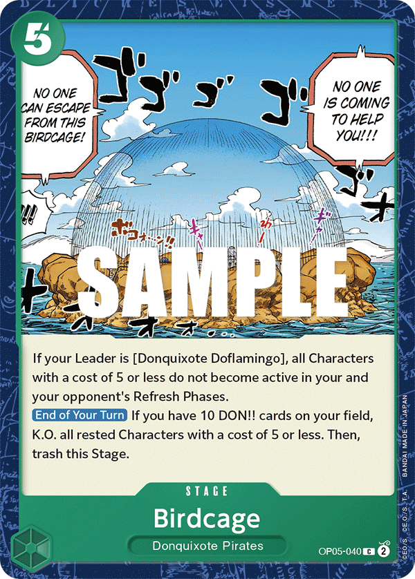 OP05-040 | C | STAGE birdcage