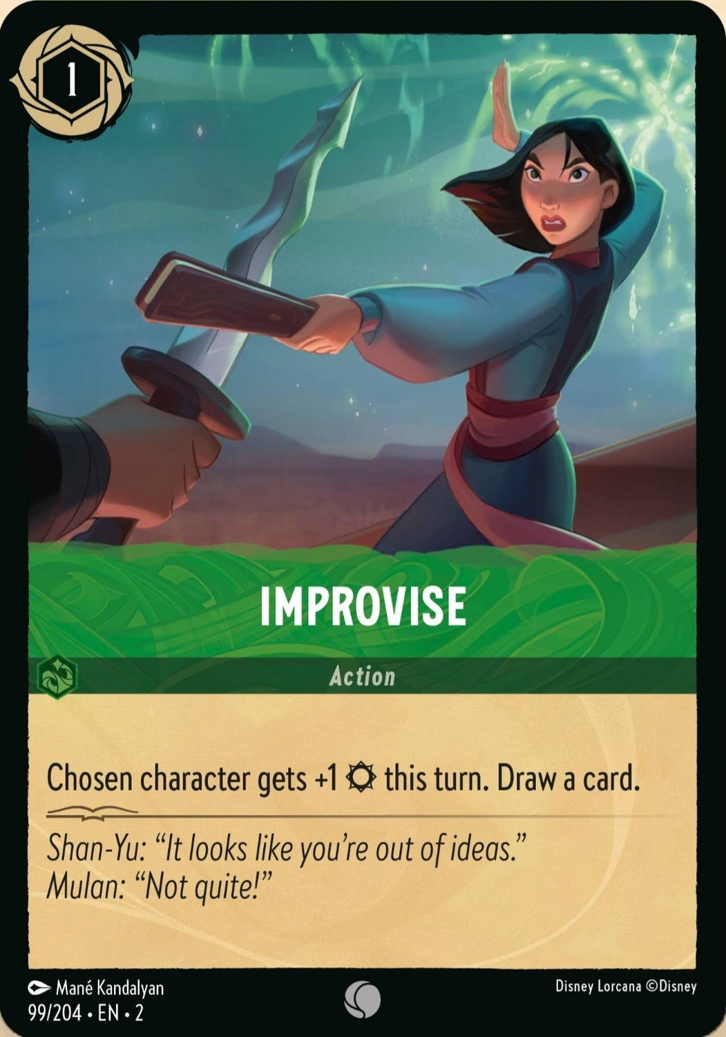 Disney Lorcana Rise Of The Floodborn 099/204 IMPROVISE