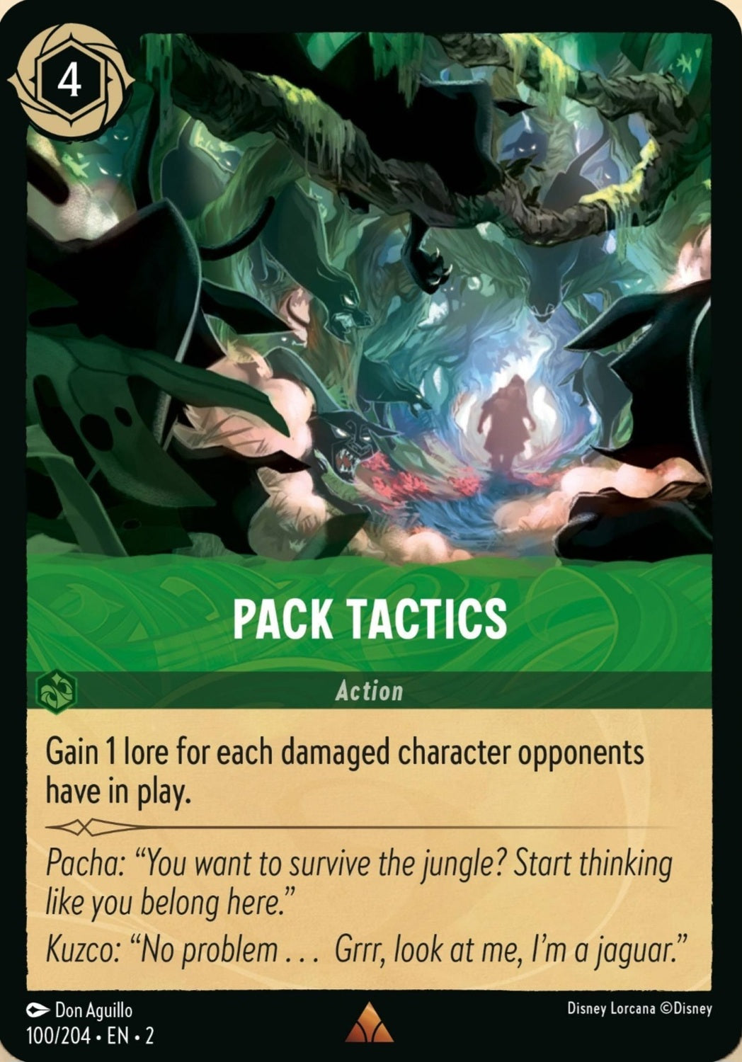 Disney Lorcana Rise Of The Floodborn 100/204 PACK TACTICS
