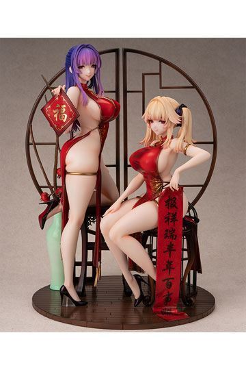 Moehime Union Statue 1/4 Bountiful Year Yuri & Stella 40 cm