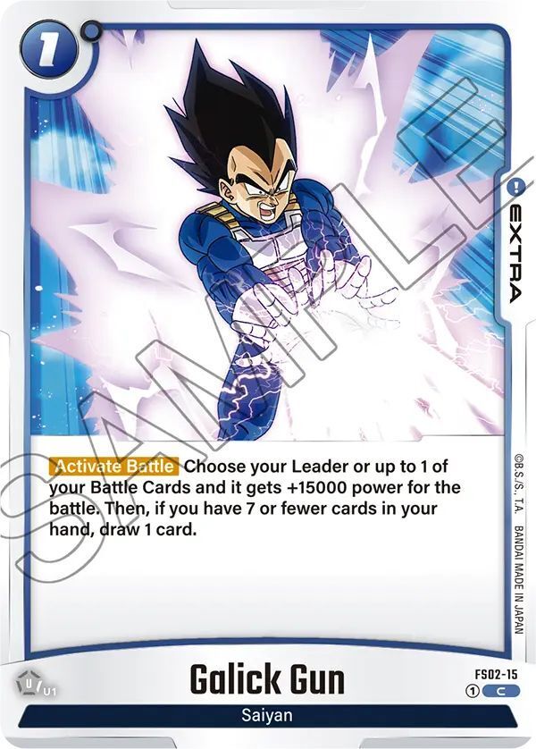Dragon Ball Super Card Game Fusion World FS02-15 Galick Gun