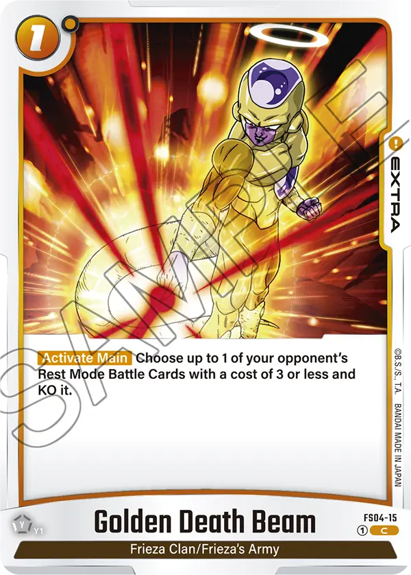Dragon Ball Super Card Game Fusion World FS04-15 Golden Death Beam