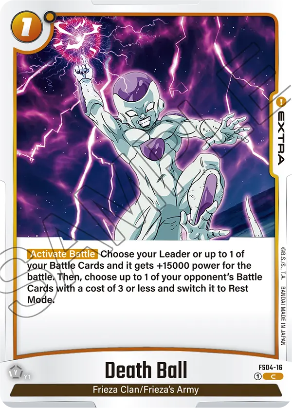 Dragon Ball Super Card Game Fusion World FS04-16 Death Ball