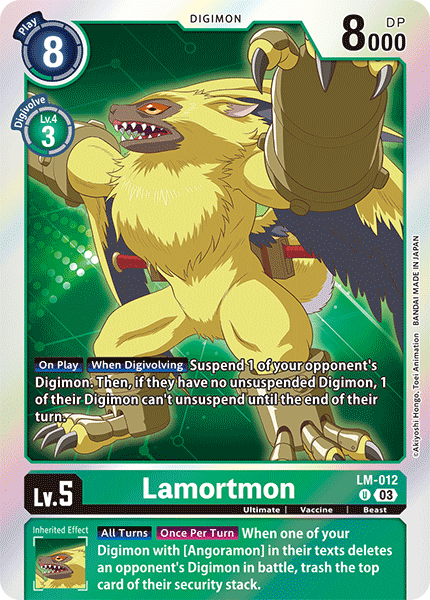 Exceed Apocalypse BT15 / LM-012 Lamortmon
