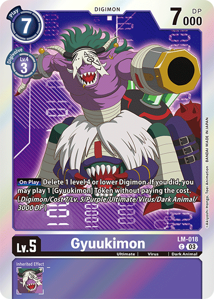Exceed Apocalypse BT15 / LM-018 Gyuukimon