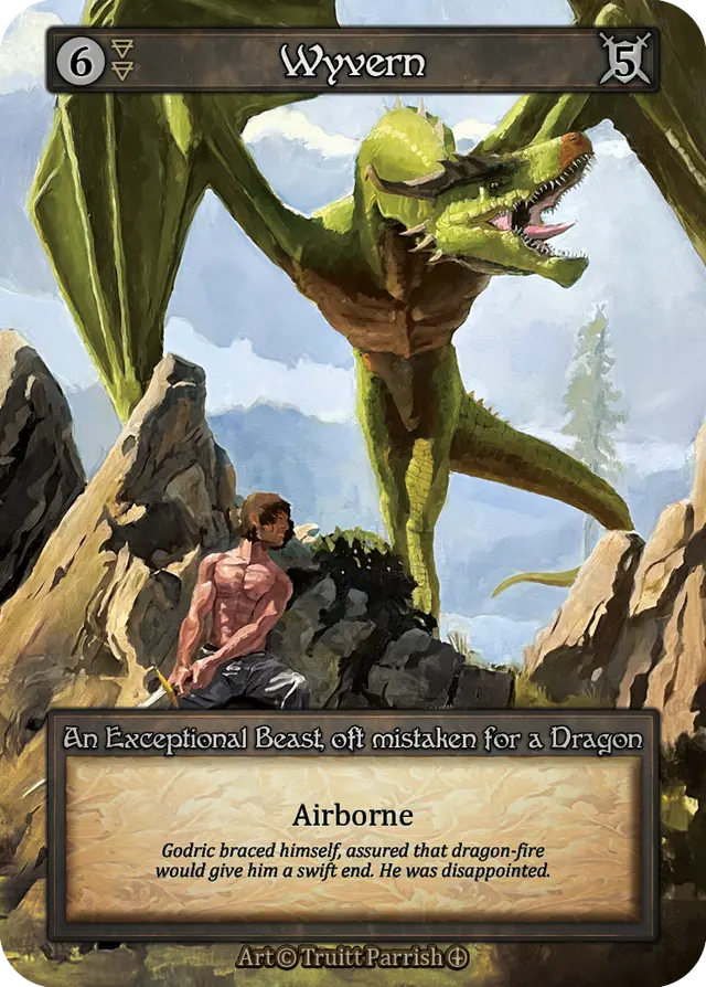 Sorcery Contested Realm Arthurian Legends - Wyvern