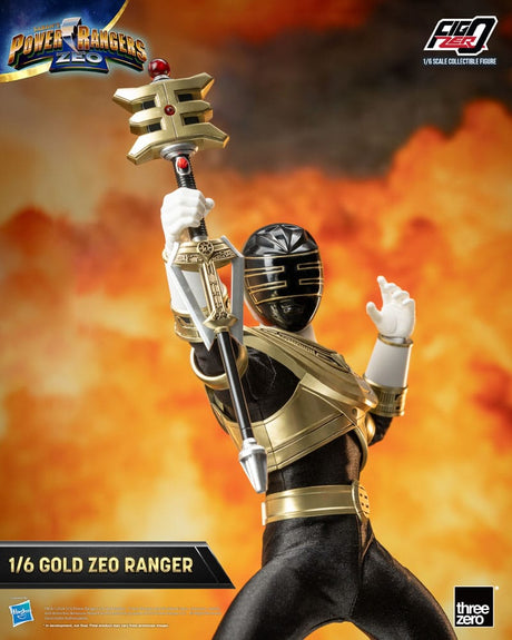 Power Rangers Zeo FigZero Action Figure 1/6 Gold Zeo Ranger 30 cm