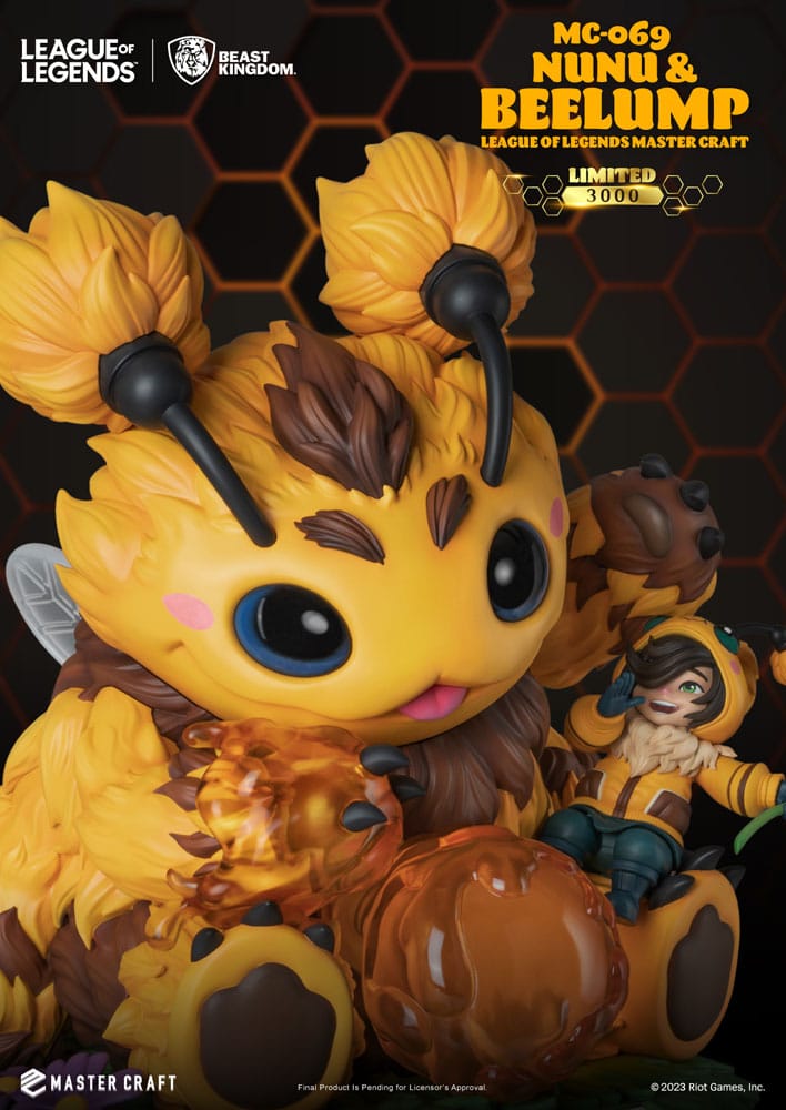 League of Legends Master Craft Statue Nunu & Beelump 35 cm