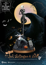 Nightmare before Christmas Master Craft Statue Jack Skellington & Zero 39 cm
