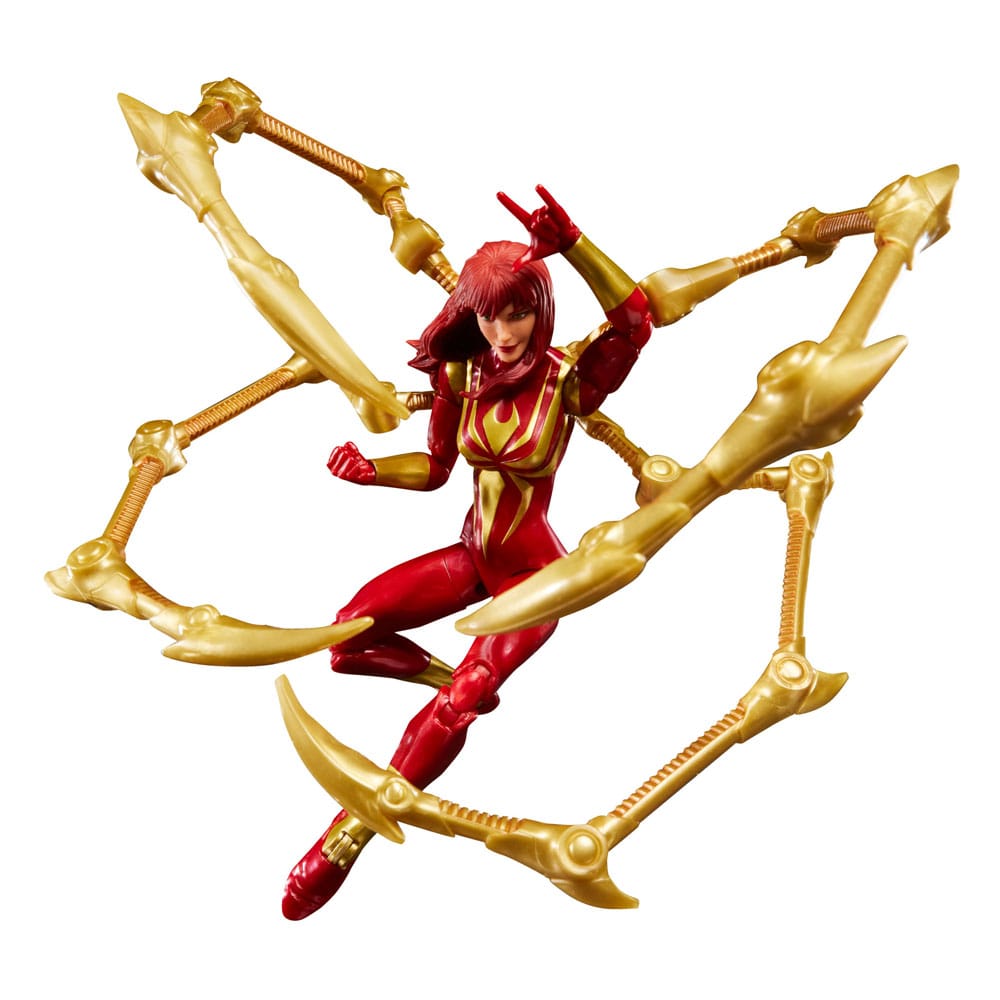 Marvel Legends Magic: The Gathering Action Figure Battle-Damaged Spider-Man (plus Exclusive Foil Card) 15 cm