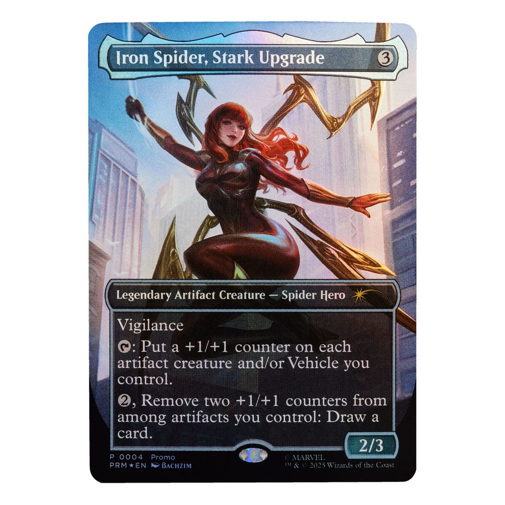 Marvel Legends Magic: The Gathering Action Figure Battle-Damaged Spider-Man (plus Exclusive Foil Card) 15 cm