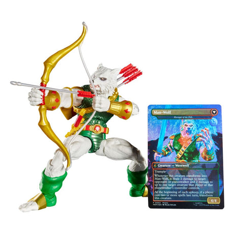 Marvel Legends Magic: The Gathering Action Figure Man-Wolf (plus Exclusive Foil Card) 15 cm