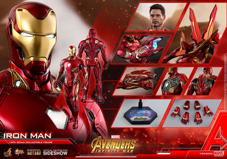 Avengers Infinity War Diecast Movie Masterpiece Action Figure 1/6 Iron Man 32 cm