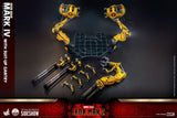 Iron Man 2 Action Figure 1/4 Iron Man Mark IV with Suit-Up Gantry 49 cm