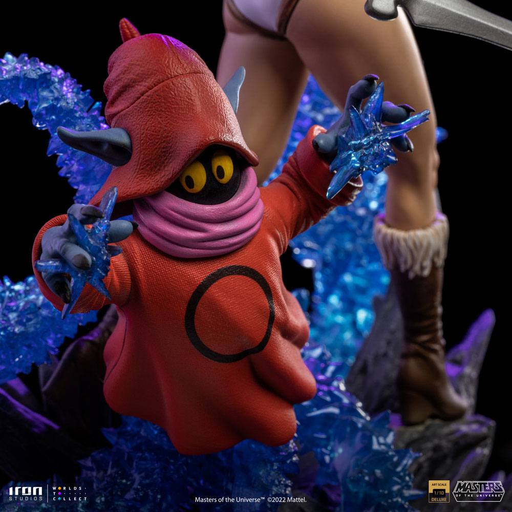 Masters of the Universe Deluxe Art Scale Statue 1/10 Teela & Orko 25 cm