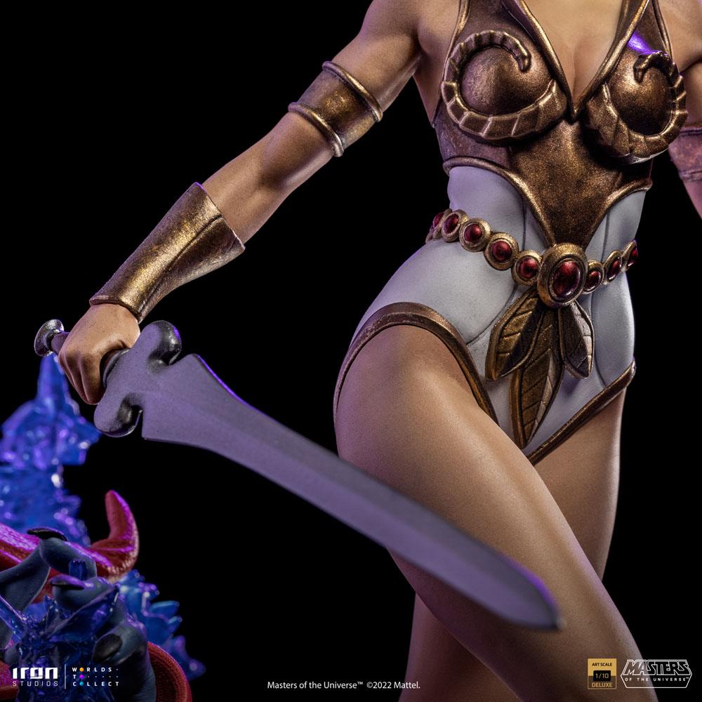Masters of the Universe Deluxe Art Scale Statue 1/10 Teela & Orko 25 cm