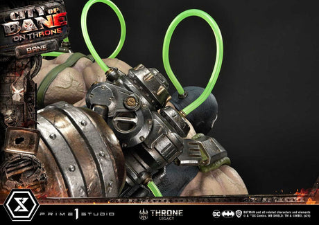 DC Comics Throne Legacy Collection Statue Statue 1/4 Batman Bane on Throne 61 cm