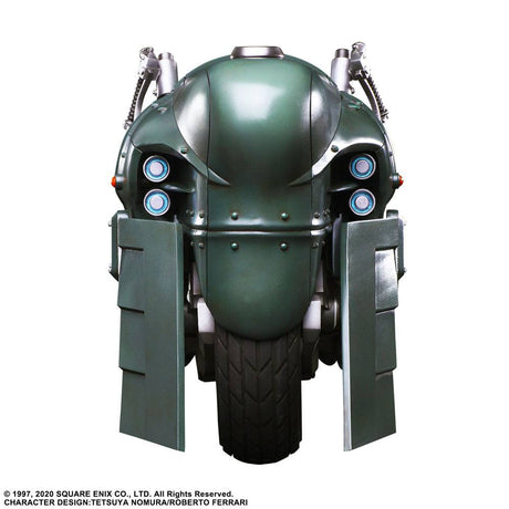 Final Fantasy VII Remake Play Arts Kai Action Figure & Vehicle Shinra Elite Security Officer & Bike